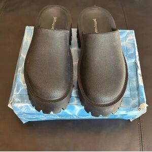 Jeffrey Campbell Black Mules